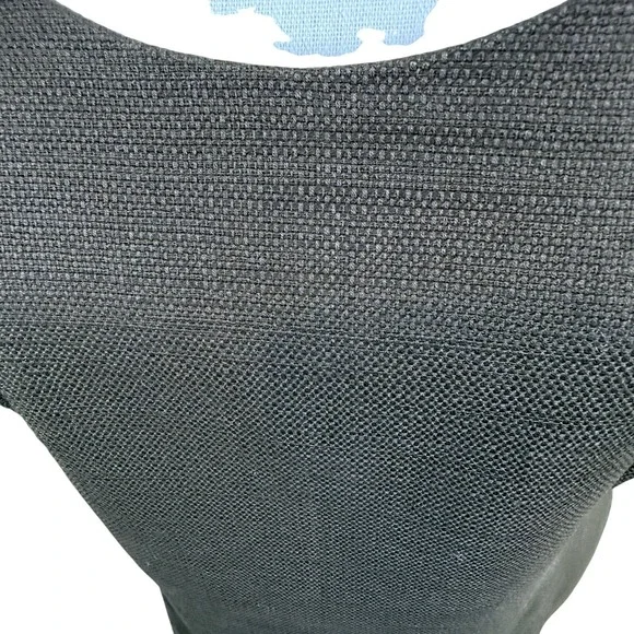 NWT Calvin Klein Classic Sheath Dress Brown 100% Cotton Lined Size 10 - Picture 5 of 10